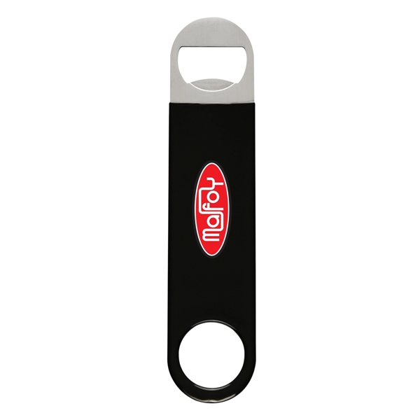 Large Vinyl Coated Stainless Steel Bottle Opener