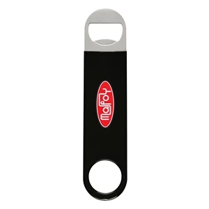 Large Vinyl Coated Stainless Steel Bottle Opener | https://www.bestnamebadges.com