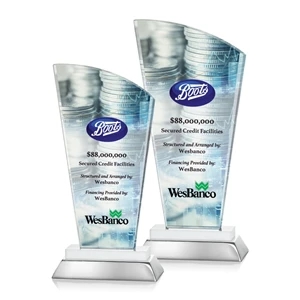 Hansen VividPrint™ Award - White | https://www.bestnamebadges.com