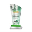 Hansen VividPrint™ Award - Green | https://www.bestnamebadges.com