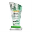 Hansen VividPrint™ Award - Green | https://www.bestnamebadges.com
