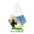 Valhalla VividPrint™ Award - Green | https://www.bestnamebadges.com