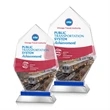 Nebraska VividPrint™ Award - Blue | https://www.bestnamebadges.com