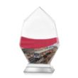 Nebraska VividPrint™ Award - White | https://www.bestnamebadges.com
