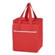 Non-Woven Wave Design Kooler Lunch Bag | https://www.bestnamebadges.com