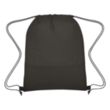 Wave Design Non-Woven Drawstring Bag | https://www.bestnamebadges.com