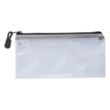 Clear Zippered Pencil Pouch | https://www.bestnamebadges.com