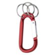 8mm Carabiner With Triple Split Ring | https://www.bestnamebadges.com