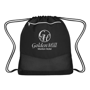 Burly Drawstring Sports Pack | https://www.bestnamebadges.com