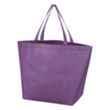 Crosshatch Non-Woven Tote Bag | https://www.bestnamebadges.com