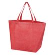 Crosshatch Non-Woven Tote Bag | https://www.bestnamebadges.com