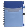 Tri-Pocket Notebook & Pen | https://www.bestnamebadges.com