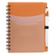 Tri-Pocket Notebook & Pen | https://www.bestnamebadges.com