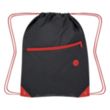 Color Pop Recycled Drawstring Bag | https://www.bestnamebadges.com