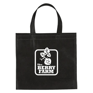Non-Woven Mini Brochure Tote Bag | https://www.bestnamebadges.com