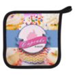Full Color Quilted Pot Holder | https://www.bestnamebadges.com