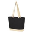 Charlie Cotton Tote Bag | https://www.bestnamebadges.com
