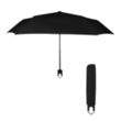 38" Arc Clipper Compact Telescopic Umbrella | https://www.bestnamebadges.com