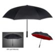 48" Arc Reflective Edge Inversion Umbrella | https://www.bestnamebadges.com