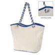MAUI 8 OZ. LAMINATED COTTON TOTE BAG | https://www.bestnamebadges.com