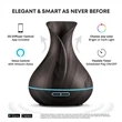 400ML Intelligence Essential Oil Diffuser Humidifier | https://www.bestnamebadges.com