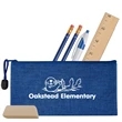 Heathered School Kit | https://www.bestnamebadges.com