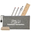 Heathered School Kit | https://www.bestnamebadges.com