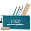 Heathered School Kit | https://www.bestnamebadges.com
