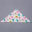 Triangle baby towel | https://www.bestnamebadges.com