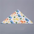 Triangle baby towel | https://www.bestnamebadges.com