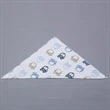 Triangle baby towel | https://www.bestnamebadges.com