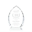 Wilton Award - Clear | https://www.bestnamebadges.com