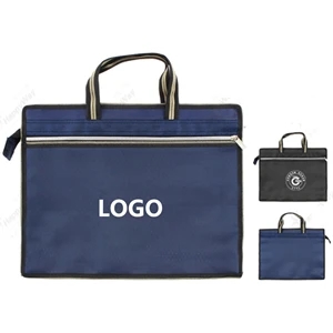 Zipper Business Document Bag