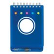 Spiral Jotter With Sticky Notes, Flags & Pen | https://www.bestnamebadges.com