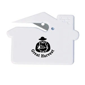 House Shape Slitter | https://www.bestnamebadges.com