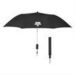 44" Arc Automatic Open Telescopic Folding Umbrella | https://www.bestnamebadges.com