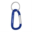 8mm Carabiner With Split Ring | https://www.bestnamebadges.com