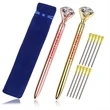 Big Diamond Crystal Ballpoint Pen | https://www.bestnamebadges.com
