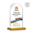Blake VividPrint™ Award - Amber | https://www.bestnamebadges.com