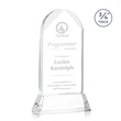 Blake Award on Newhaven - Clear | https://www.bestnamebadges.com