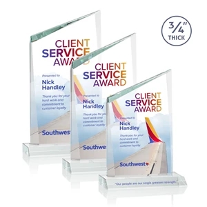 Scarsdale VividPrint™ Award - Starfire | https://www.bestnamebadges.com