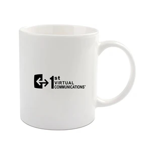 11 Oz White Ceramic Mug