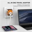 Multi Travel USB Adapter Plug | https://www.bestnamebadges.com