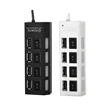 4-Port USB 2.0 Hub with Individual LED Power Switches | https://www.bestnamebadges.com