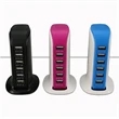 5 USB Port AC Adapter Wall Charger | https://www.bestnamebadges.com