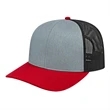 Classic 6 Panel Trucker Cap | https://www.bestnamebadges.com