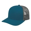 Classic 6 Panel Trucker Cap | https://www.bestnamebadges.com