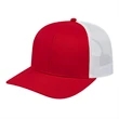 Classic 6 Panel Trucker Cap | https://www.bestnamebadges.com