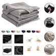 Plush Flannel Blanket | https://www.bestnamebadges.com
