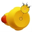 Rubber Duck Bath Toy | https://www.bestnamebadges.com